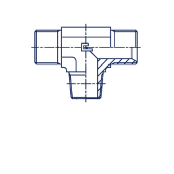Штуцер FTC BSP 1 - NPT 1