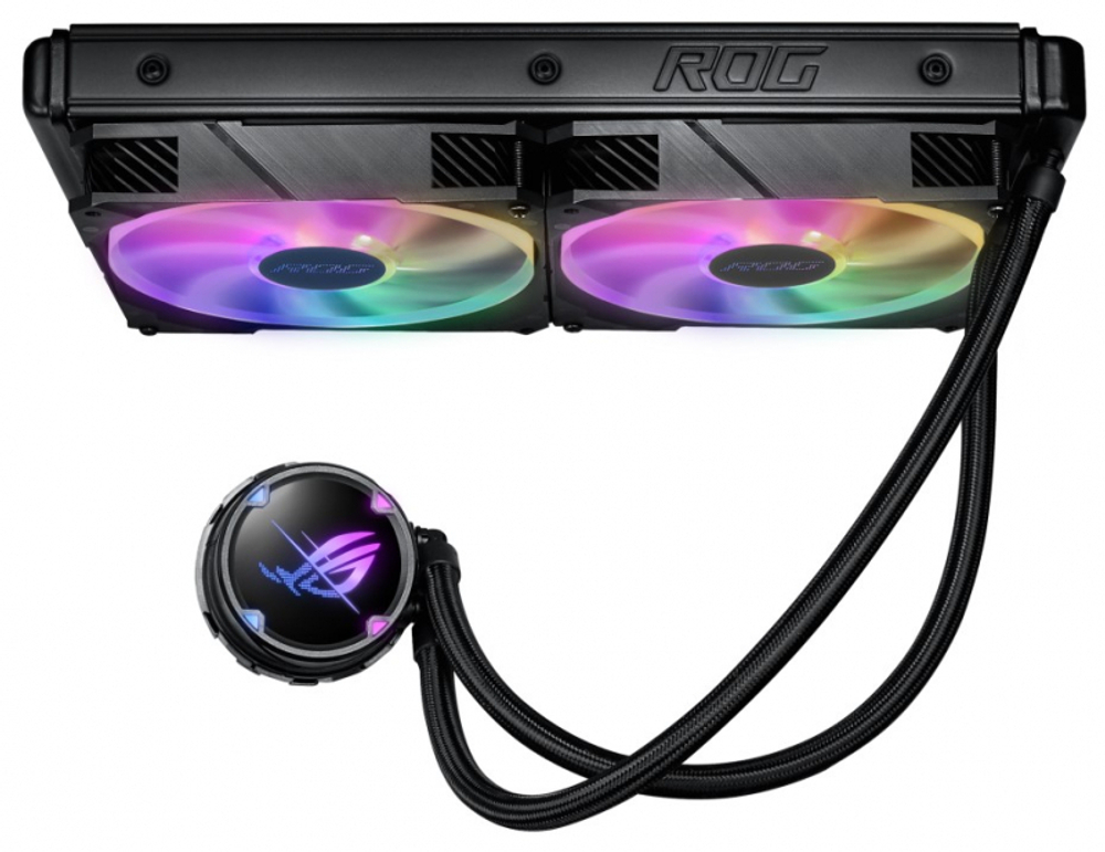 Система жидкостного охлаждения Asus ROG STRIX LC II 280 ARGB LGA 1700/115x/1200/2011/2011-3/2066/AM2+/AM3+/AM4 (90RC00C1-M0UAY0)