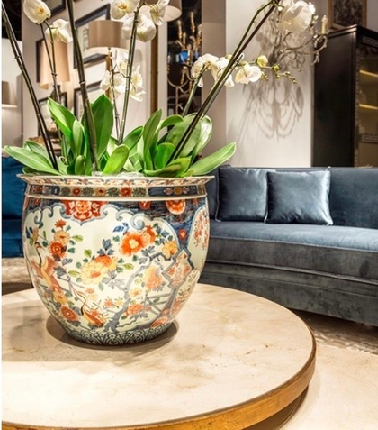 Кашпо Имари 49 см