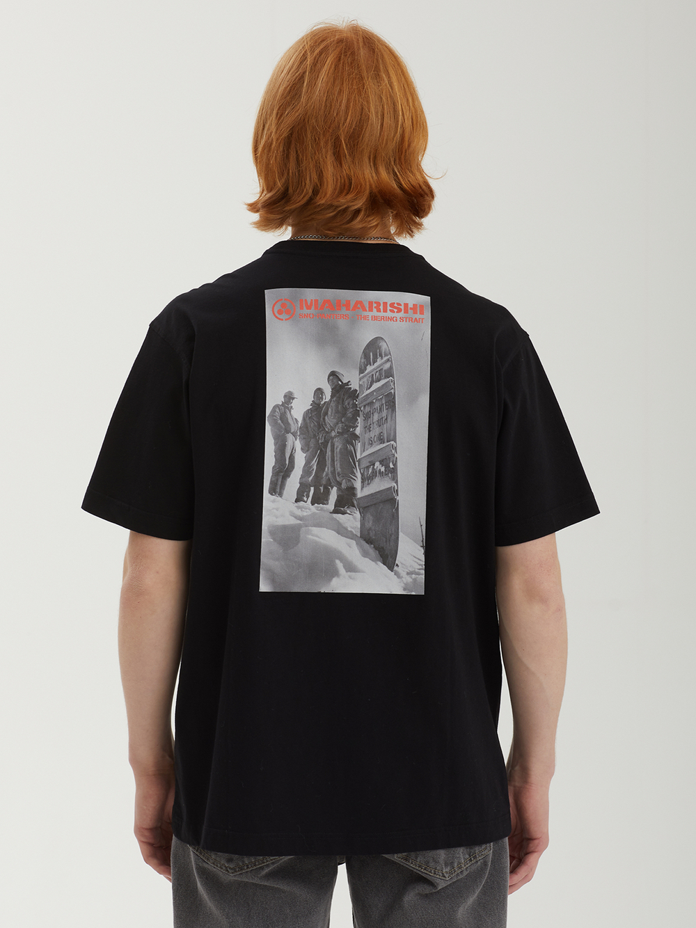 Мужская Футболка Snow Panthers Snowboard