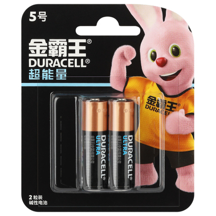 Батарейки Duracell АА алкалиновые 1,5v 2 шт. LR6-2BL Ultra power (CN)
