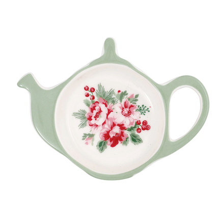 Блюдце для чайных пакетиков Charline white