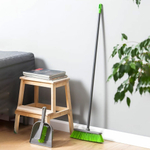 Набор для уборки "Комби": щетка с рукояткой 110см, щетка-сметка, совок