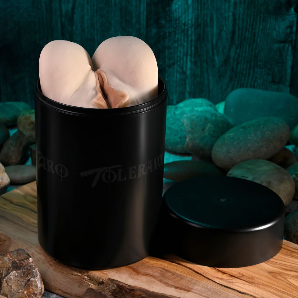 Мастурбатор Dani Daniels - вагина и анус (Цвет: телесный с черным)