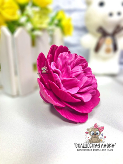 Силиконовая форма Пион
