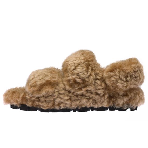 Miu Miu Strap Sandal 'Brown'