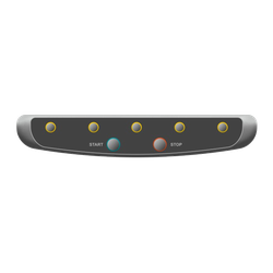 Клавиатура пленочная Trucker  (Lux)