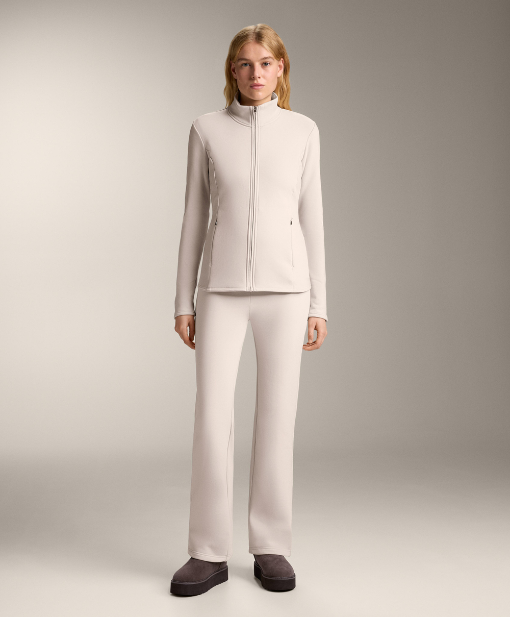 OYSHO Брюки Super Extra Warm, экрю