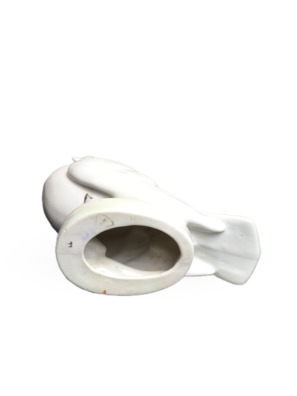 Фарфоровая статуэтка "Голубь" Гжель