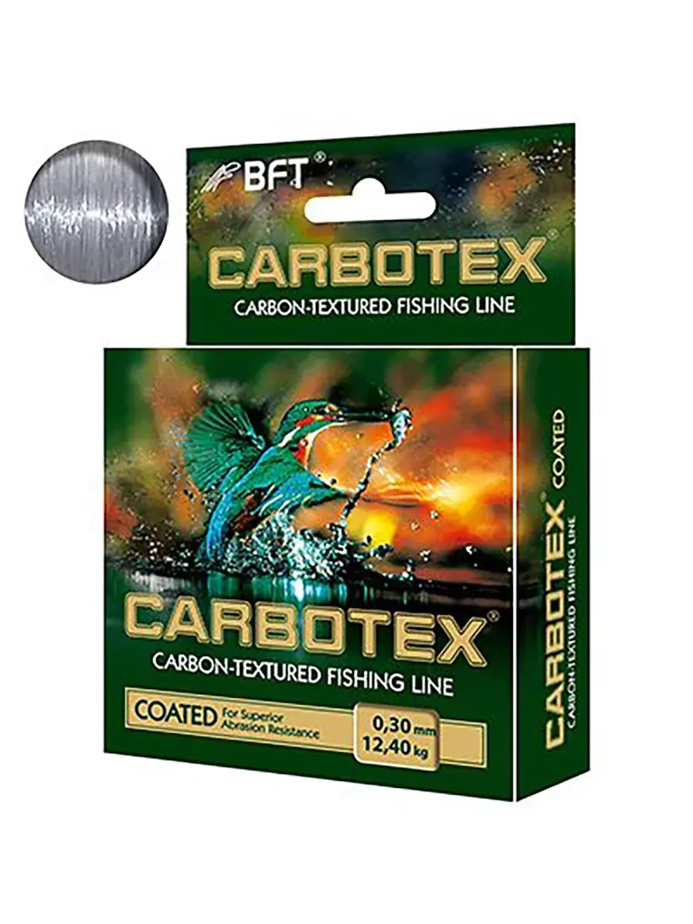 Леска для рыбалки AQUA CARBOTEX Coated