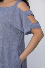 Платье В отпуск (джинс) П13707-8М LT Collection