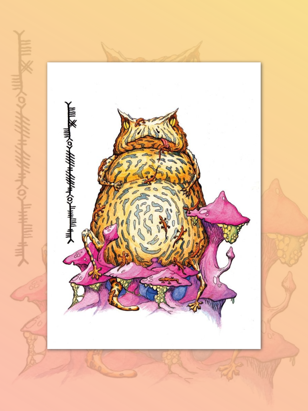 Набор открыток «Штуки с Огамом»