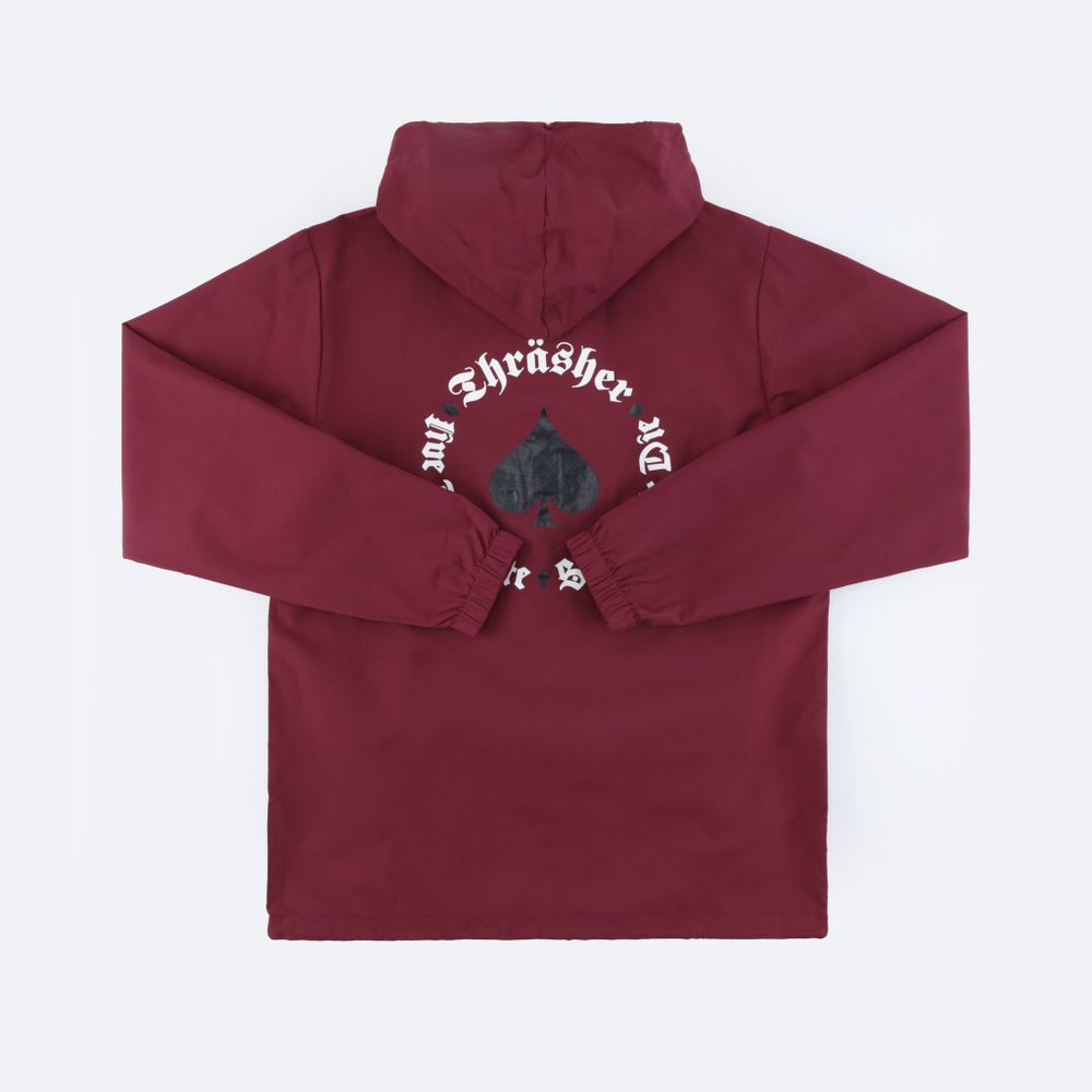 Thrasher New Oath Coach Jacket cardinal 7