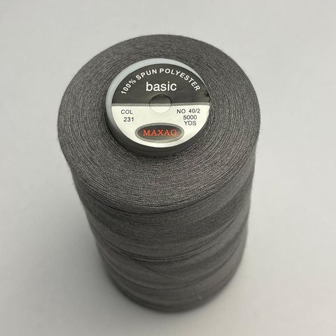 Нитки 40/2 5000 ярд 100% п/э, цвет 231