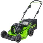 Аккумуляторная газонокосилка Greenworks GC82HPLM51, 82v, 51 см, (2518907UB), с аккумулятором 5 А·ч и зарядным устройством