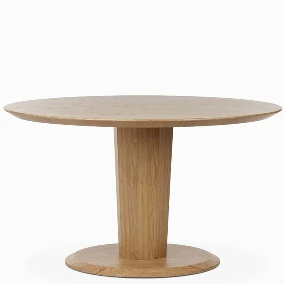 Обеденный стол Pisa Ø135 см, шпон дуба