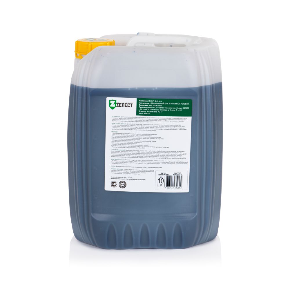 Антисептик для дерева Зелест ЕвроБио А-4 (Готовый состав)