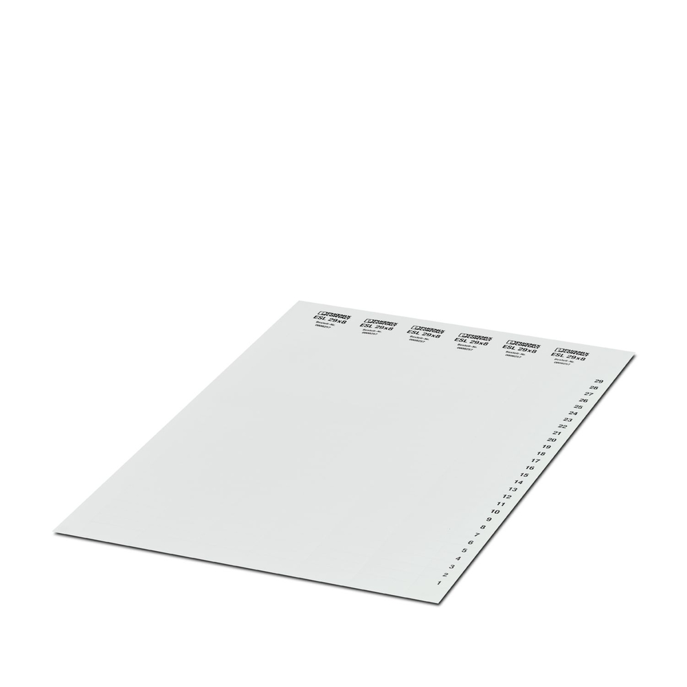 0808257 - ESL 29X8 - Bставные полосы