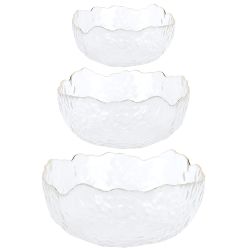 Салатник, набор 3шт. " " (белый) d=12,5/15,5/19 см (транспортная упаковка)