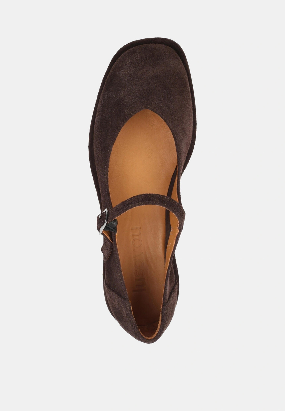 Балетки // Amanda // Chocolate // Suede