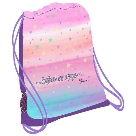 Мешок для обуви 1 отделение, Belmil Believe in Magic 43х35см, вентилируемой сеткой