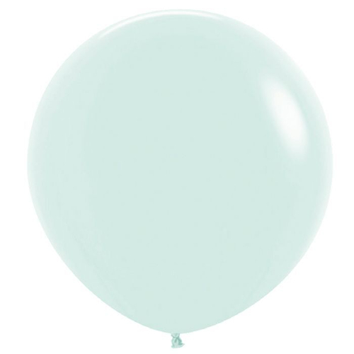 Шар 24" Мятный, Пастель Матовый (Макаронс) / Green 630 Sp