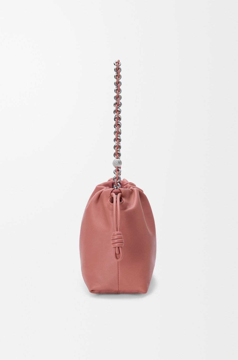 Loewe Сумка Flamenco среднего размера из мягкой кожи ягненка наппа, красноватый