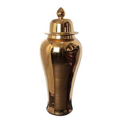 Ваза фарфоровая с крышкой 104 см