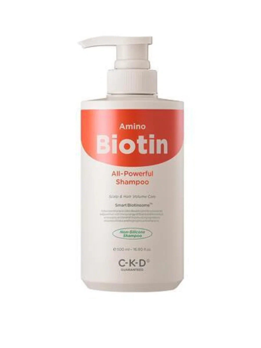 Шампунь для волос против выпадения с биотином CKD Amino Biotin All-Powerful Shampoo,500 мл