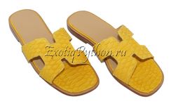 Сандалии из кожи питона SH-16