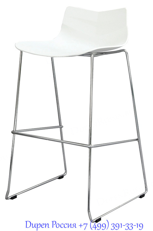 Стул барный LEAF-06 белый