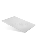 Доска разделочная 600х400х18 мм белый полипропилен