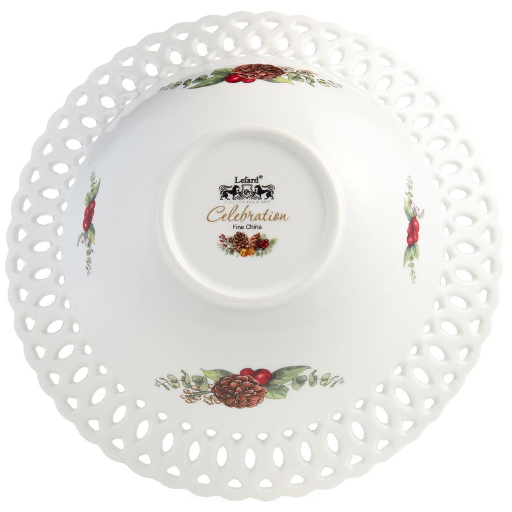 ВАЗА ДЛЯ ФРУКТОВ LEFARD "CELEBRATION" 23 СМ (КОР=12ШТ.)