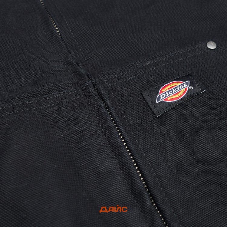 Куртка мужская Dickies Hilham Hooded Canvas Jacket артикул:DK0A87O5BLK1 - купить в магазине Дайс