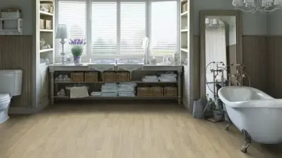 Кварцвинил, виниловая ПВХ плитка влагостойкая LVT клеевая Tarkett "Epic James" (15штук / 2,09м2), упаковка