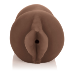 Тёмный мастурбатор-вагина Vivid Raw Pound It Black (Цвет: коричневый)