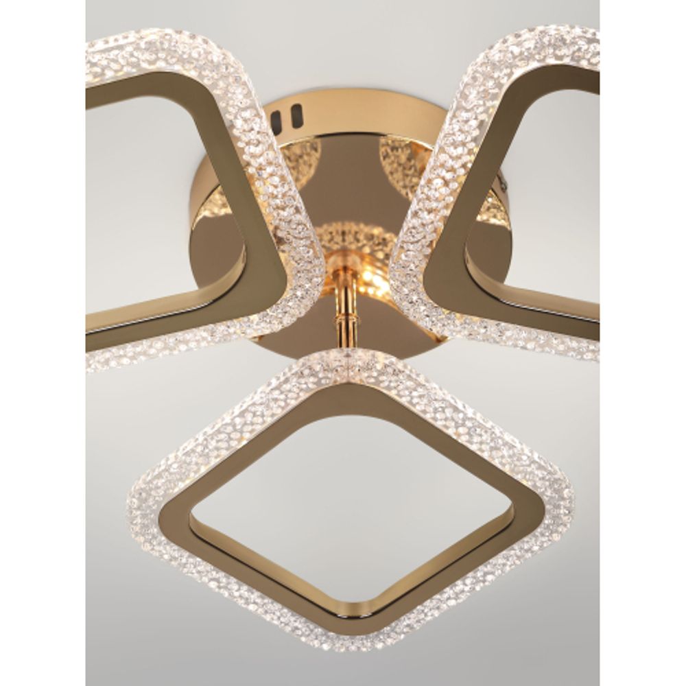 Светильник потолочный светодиодный Rivoli Frida 6190-703 LED 48Вт 3000-6000К с пультом | Rivoli