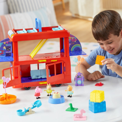 Hasbro Świnka Peppa - Большой красный вечеринка автобус 2в1 + 3 фигурки F8881