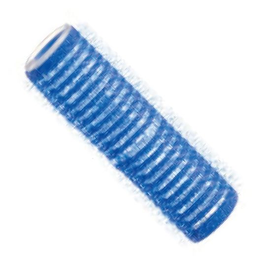 Бигуди на липучке Harizma, синие, 16х63мм, 12 шт/уп. (h10551-16)