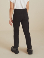 Брюки школьные скинни для девочки Next 101-342, Черный