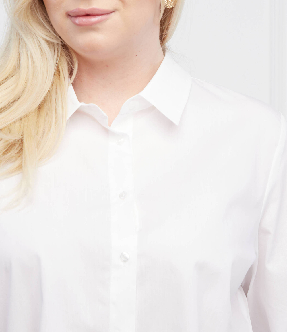 рубашка plus size Persona by Marina Rinaldi - белый(1111432)