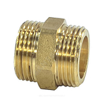 Ниппель латунь Ду 20 (3/4") со встроенным обратным клапаном НР R189V Giacomini R189VY004