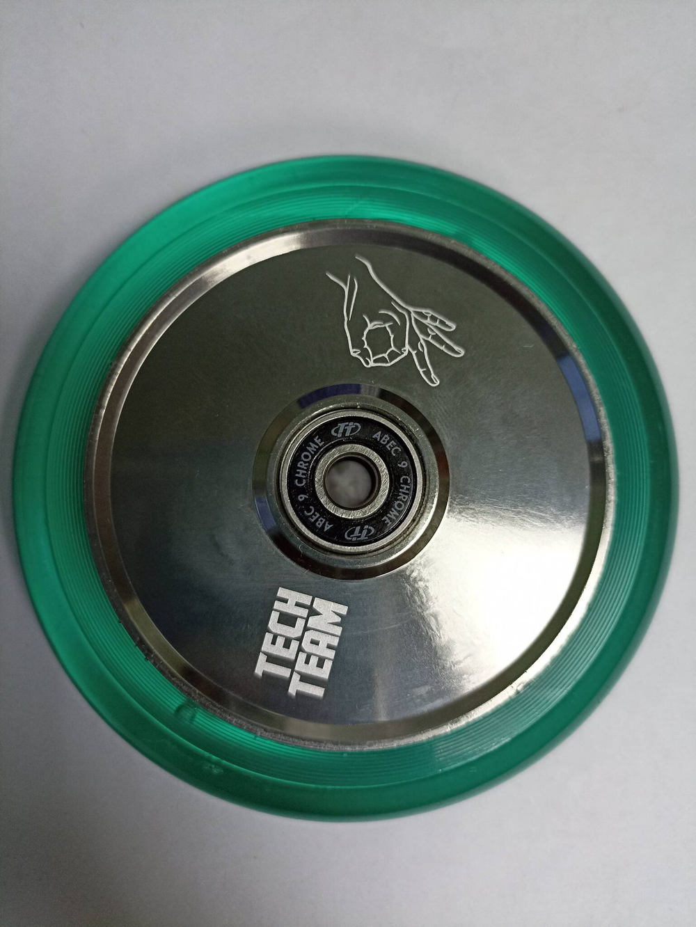 Колесо для самоката X-Treme 110*24мм TH, transparent sea blue (10013160/270922/3465958, Китай)