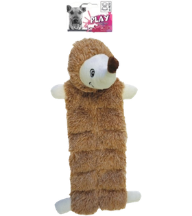 Игрушка для собак мягкая Ежик длинный, цвет рыжий, 43 см, MPets 10600099