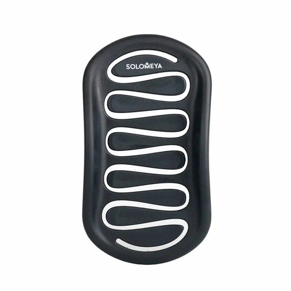 [SOLOMEYA] Арома-расческа для сухих и влажных волос с АРОМАТОМ ЛАВАНДЫ МИНИ Aroma Brush for Wet&Dry hair Lavender mini, 1шт