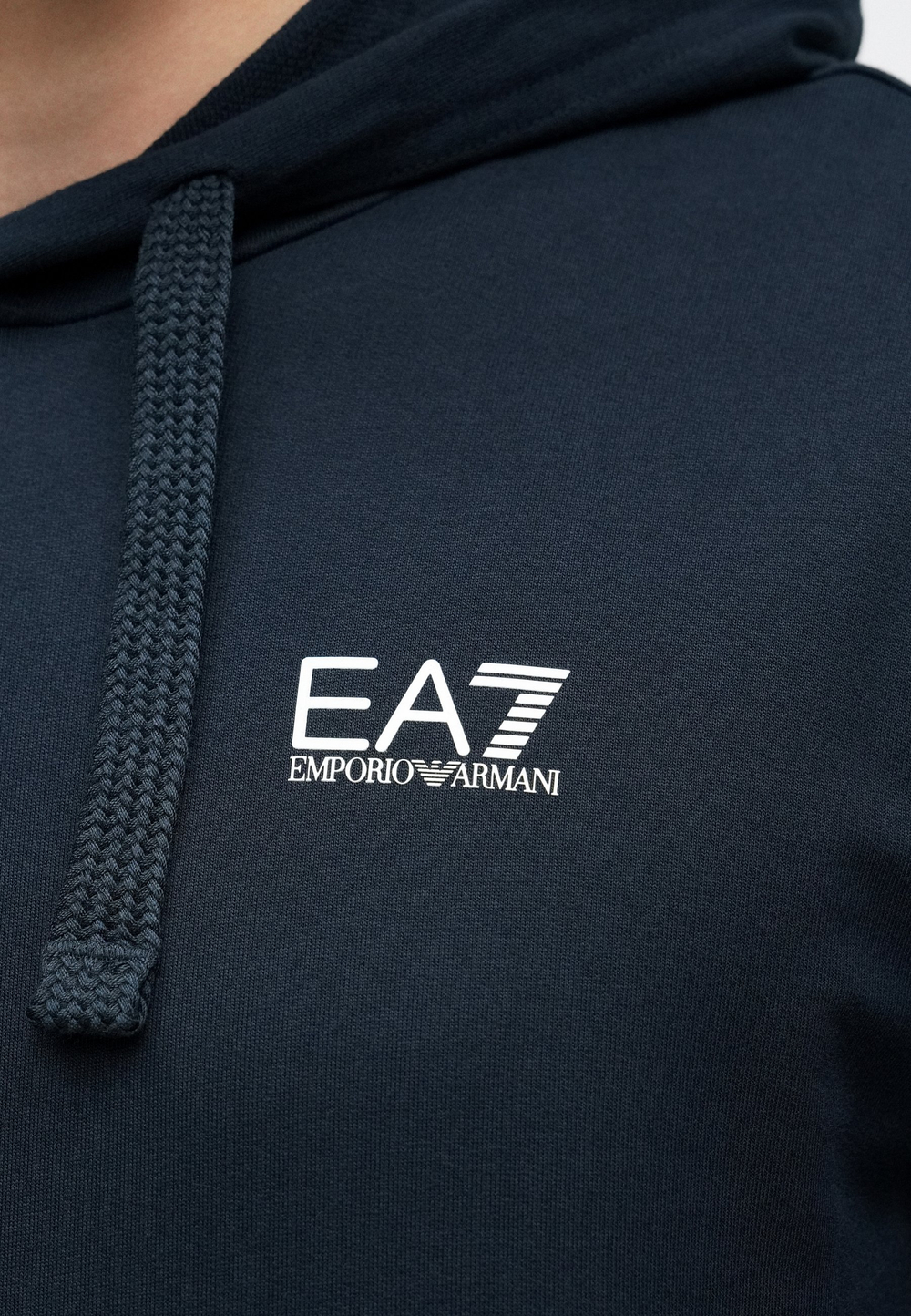 EA7 Emporio Armani UNISEX - Толстовка с капюшоном - Белый
