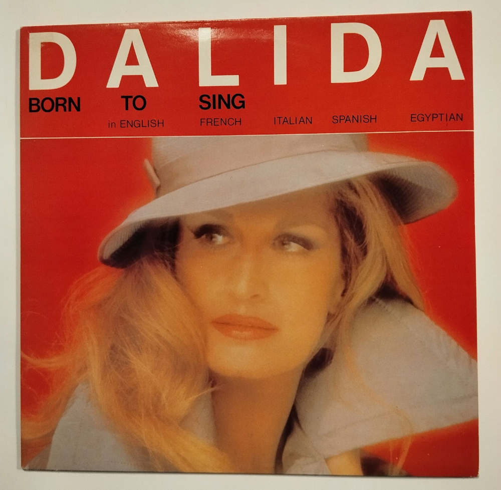 Винтажная виниловая пластинка LP Dalida Далида Born To Sing (UK 1984)
