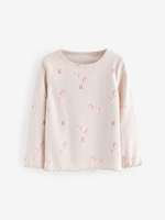 Лонгслив для девочки Next 409-081, 5 шт., Розовый