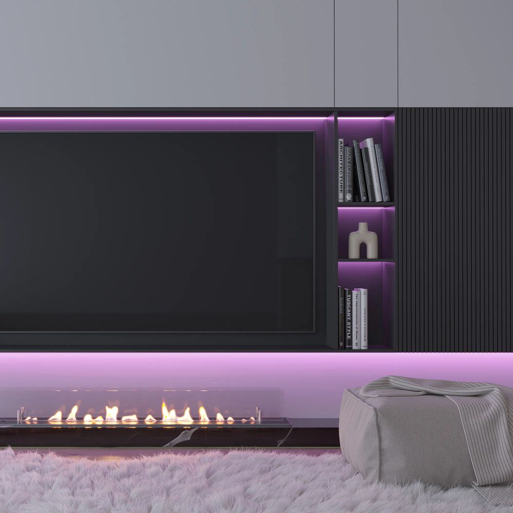 Светодиодная лента RT-H96-5mm 24V RGBW-Day-4-in-1 (10 W/m, IP20, 5m) (Arlight, узкая) 058434