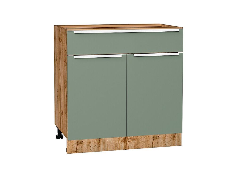 Шкаф нижний с 2-мя дверцами и ящиком Фьюжн